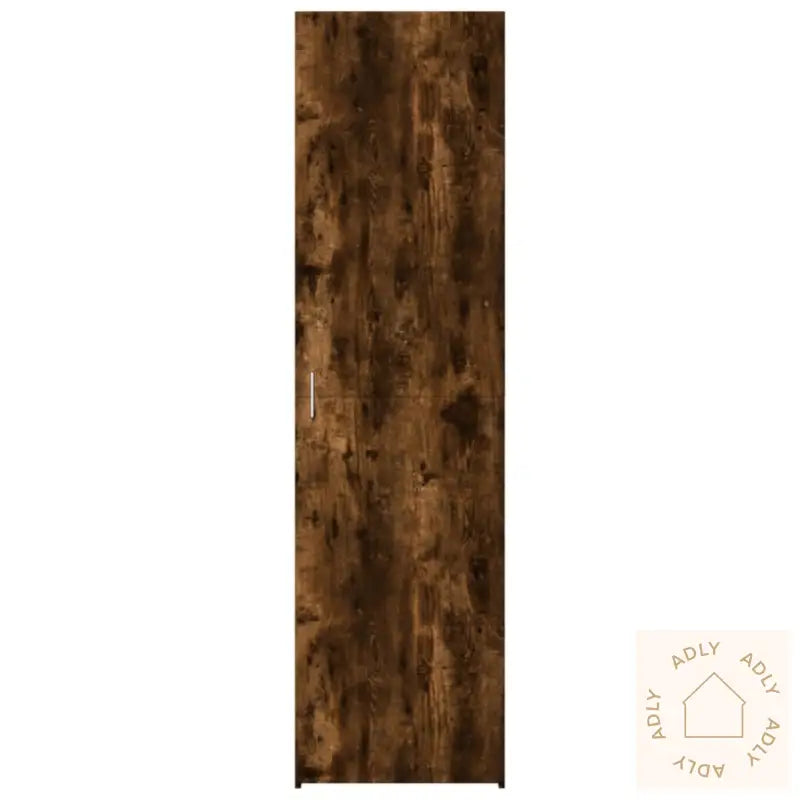 Hylle Røkt Eik 50X42,5X185 Cm Konstruert Tre