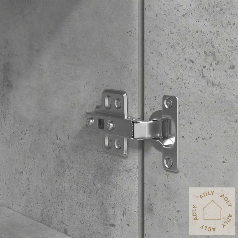 Highboard Betonggrå 50X35X180 Cm Konstruert Tre