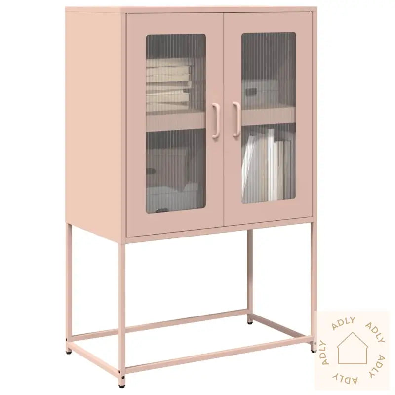 Highboard Rosa 68X39X107 Cm Stål