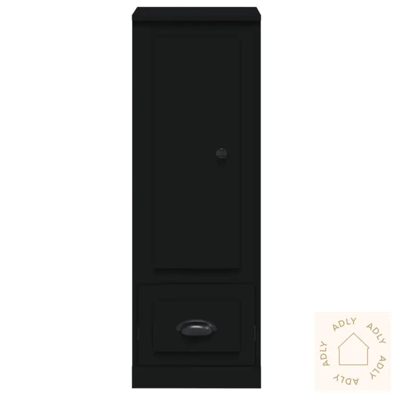 Highboard Svart 36X35,5X103,5 Cm Konstruert Tre