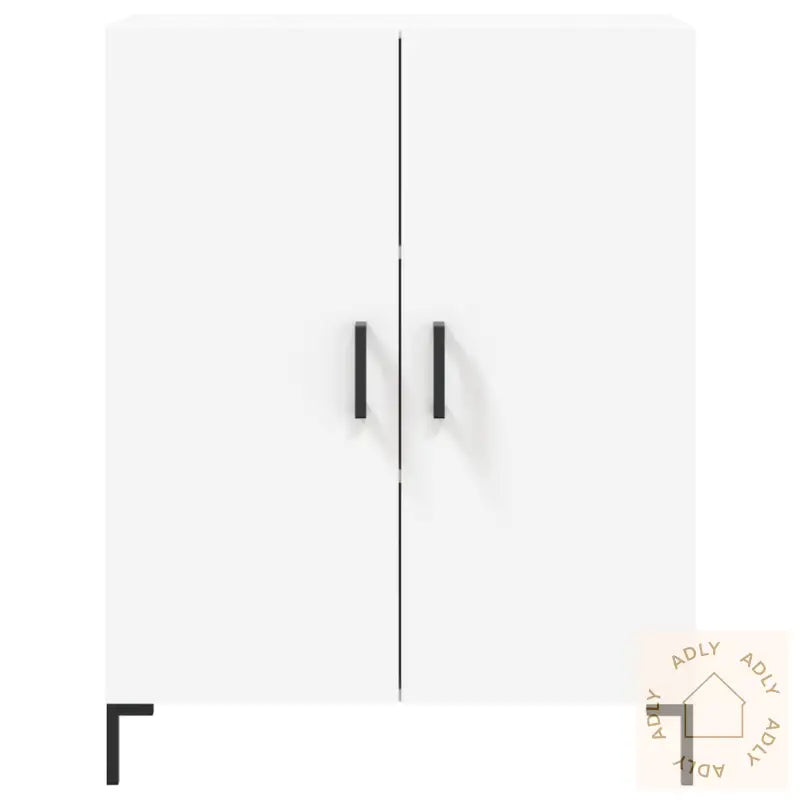 Highboard Hvit 69,5X34X180 Cm Konstruert Tre
