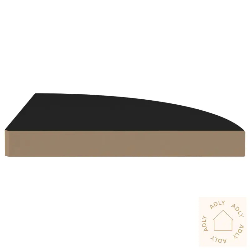 Flytende Vegghylle Svart 35X35X3,8 Cm Mdf