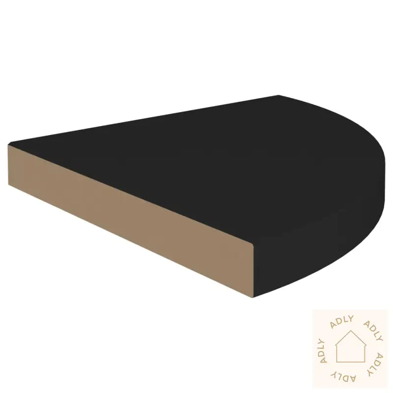Flytende Vegghylle Svart 35X35X3,8 Cm Mdf