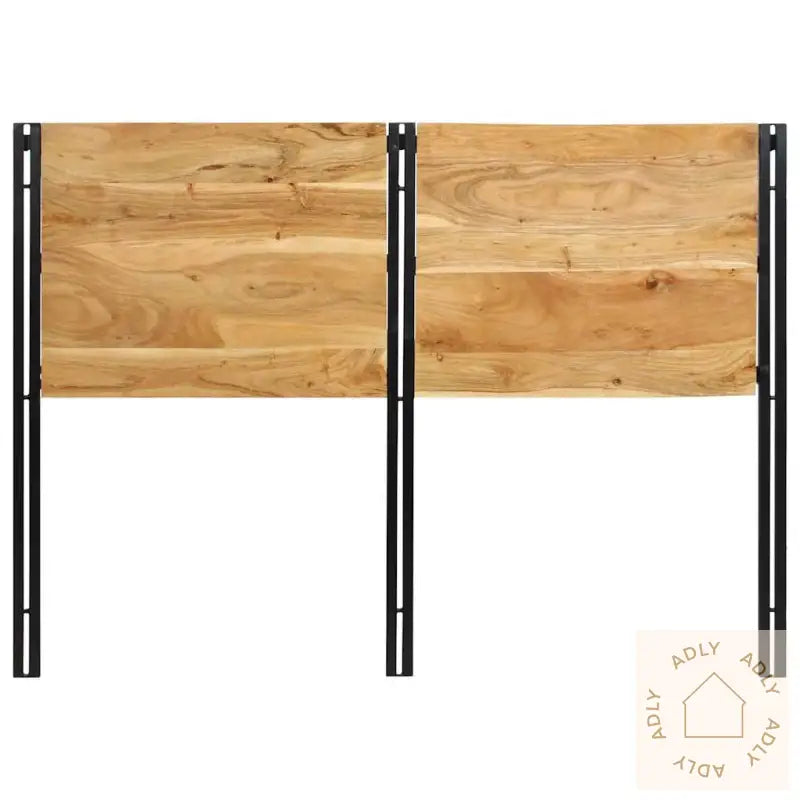 Sengegavl 140 Cm Heltre Akasie Og Jern