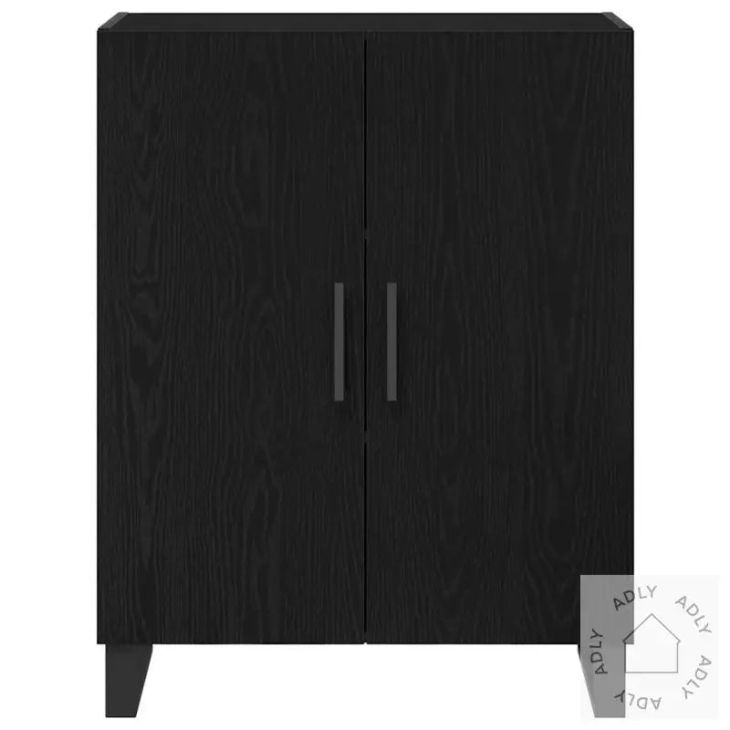 Høybord Svart Eik 69.5X34X180 Cm Teknisk Tre