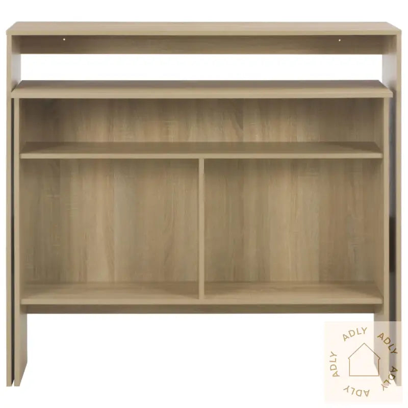 Barbord Med 2 Bordplater 130X40X120 Cm Eik