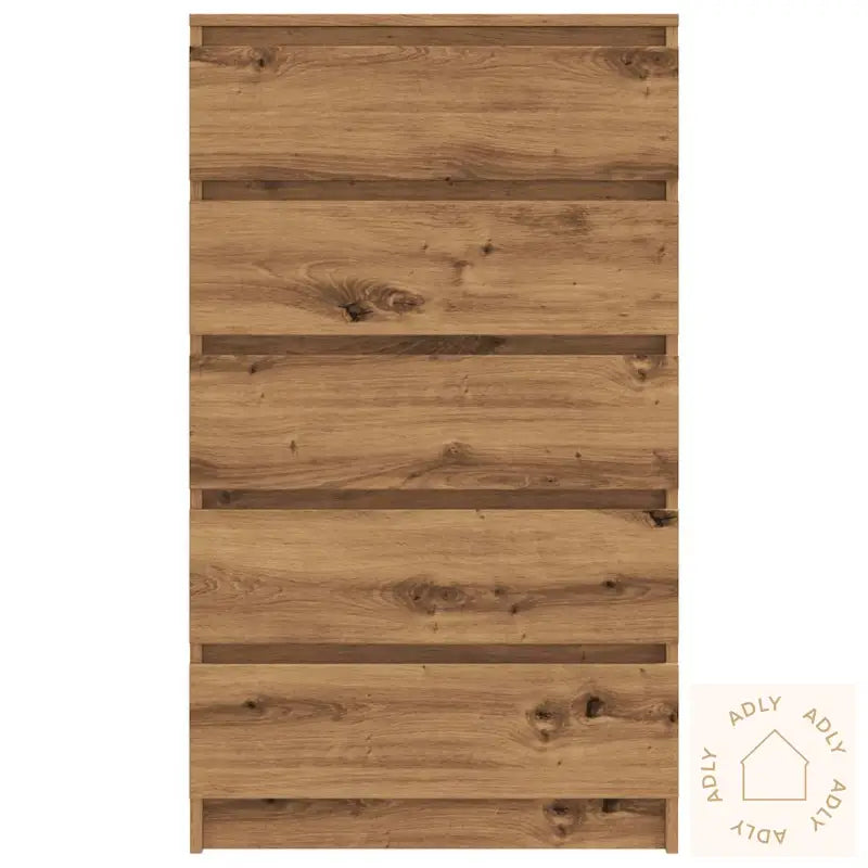 Kommode Artisan Eik 60X36X103 Cm Konstruert Tre