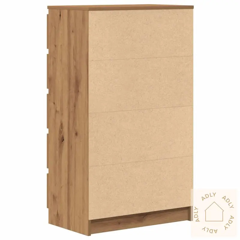 Kommode Artisan Eik 60X36X103 Cm Konstruert Tre