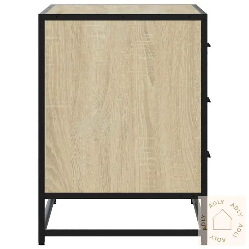 Kommode Sonoma Eik 70X41X56 Cm Konstruert Tre