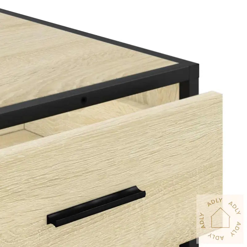 Kommode Sonoma Eik 70X41X56 Cm Konstruert Tre