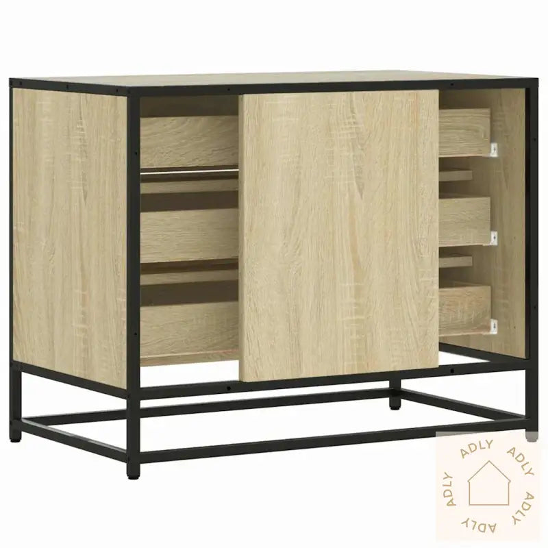 Kommode Sonoma Eik 70X41X56 Cm Konstruert Tre