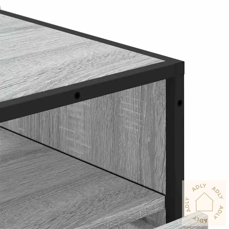 Kommode Grå Sonoma 70X41X83,5 Cm Konstruert Tre