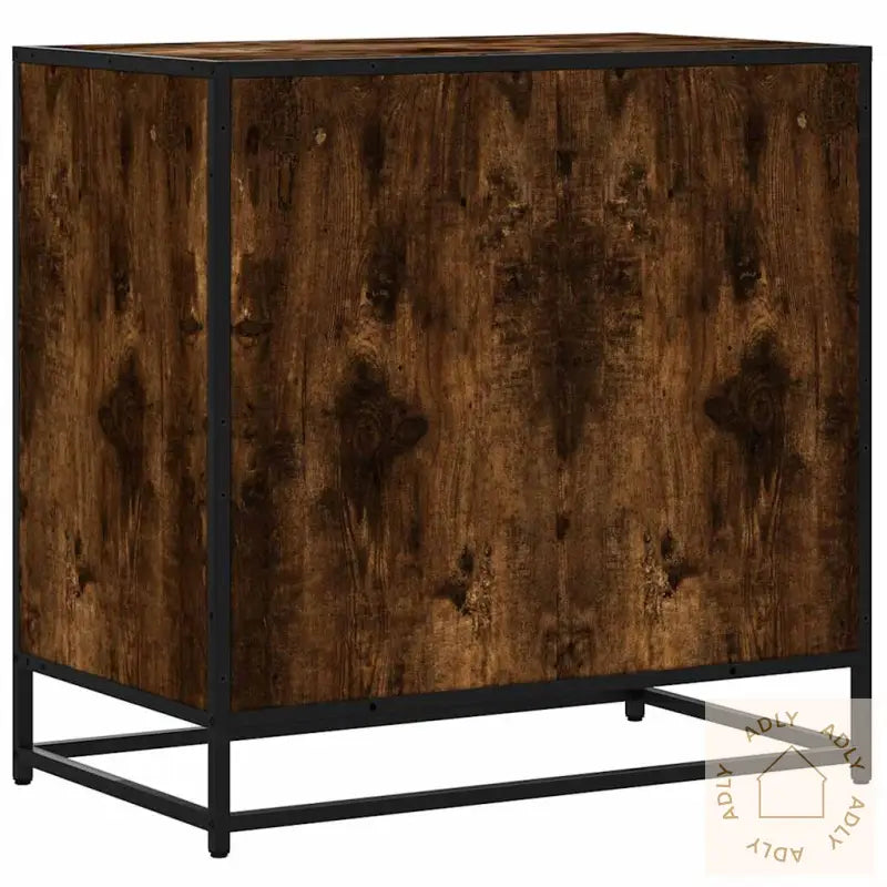 Kommode Røkt Eik 70X41X70 Cm Konstruert Tre