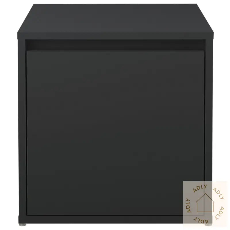 Oppbevaringsskap Svart 40,5X40X40 Cm Konstruert Tre