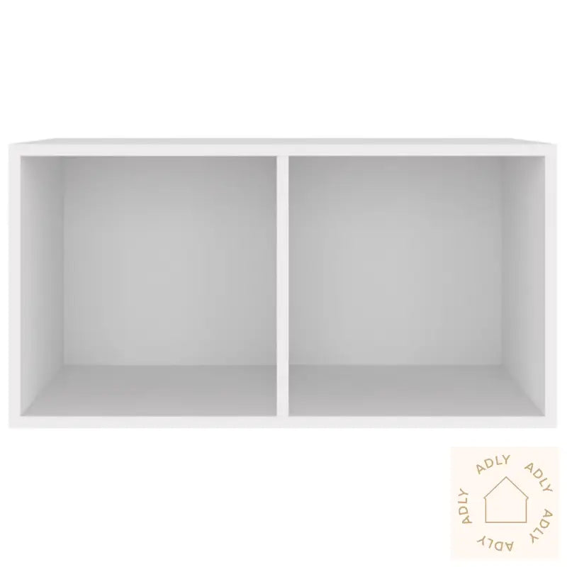Oppbevaringsboks Lp Hvit 71X34X36 Cm Konstruert Tre