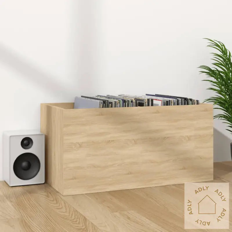 Oppbevaringsboks Lp Sonoma Eik 71X34X36 Cm Konstruert Tre