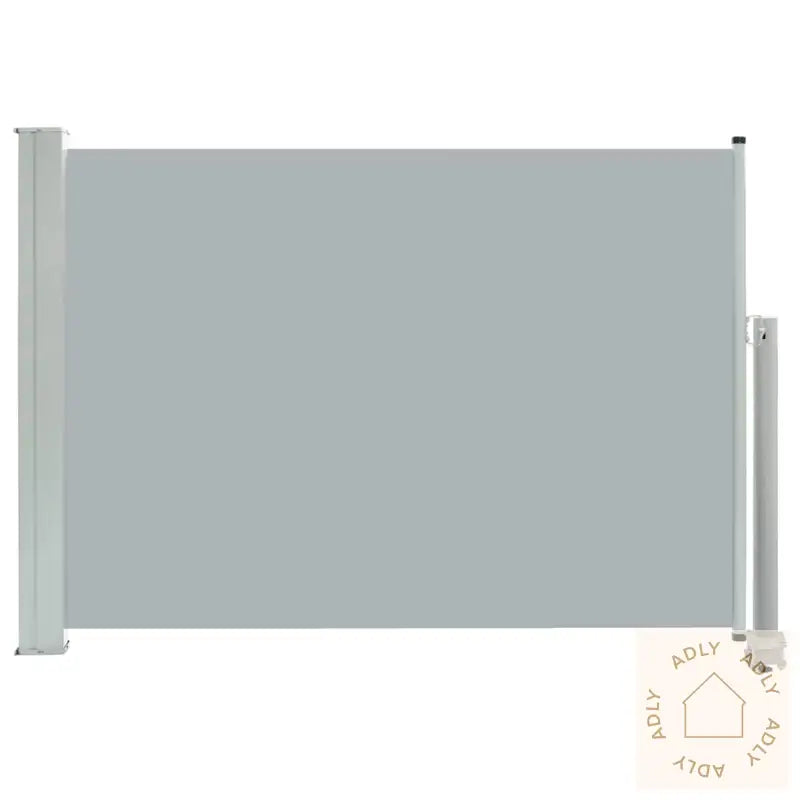 Uttrekkbar Sidemarkise 80X300 Cm Grå