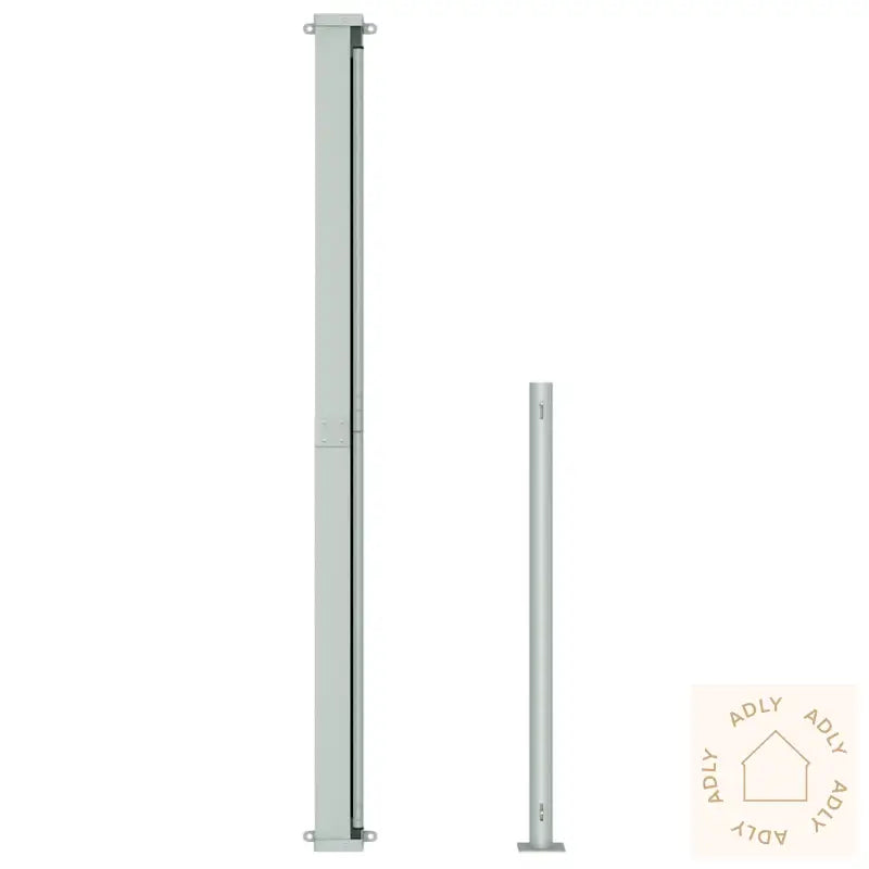 Uttrekkbar Sidemarkise 200X300 Cm Grå