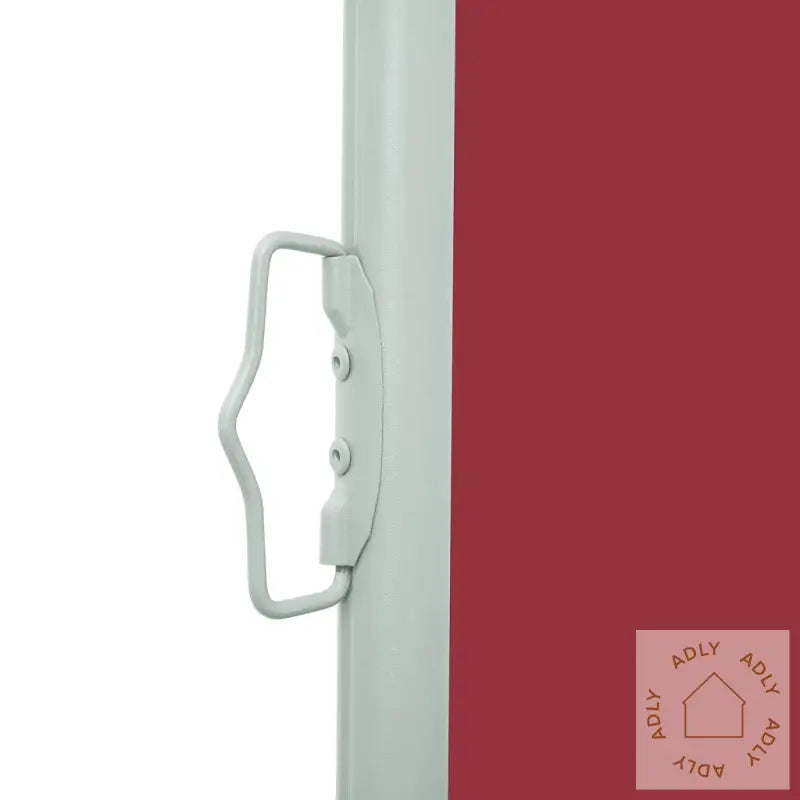 Uttrekkbar Sidemarkise 170X300 Cm Rød