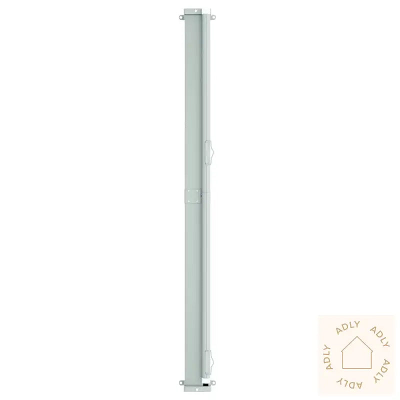 Uttrekkbar Sidemarkise 200X600 Cm Grå