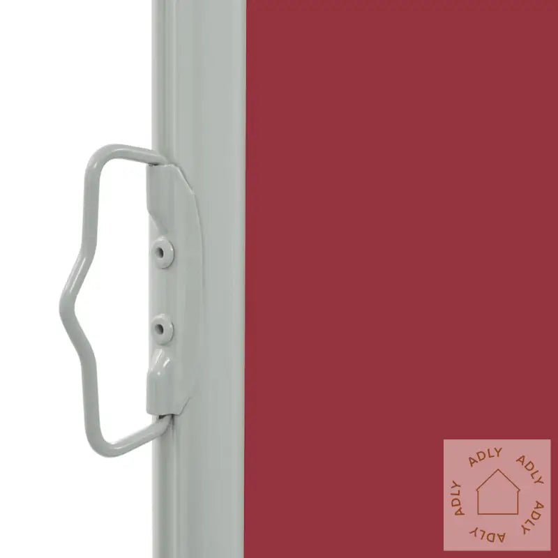 Uttrekkbar Sidemarkise 140 X 300 Cm Rød