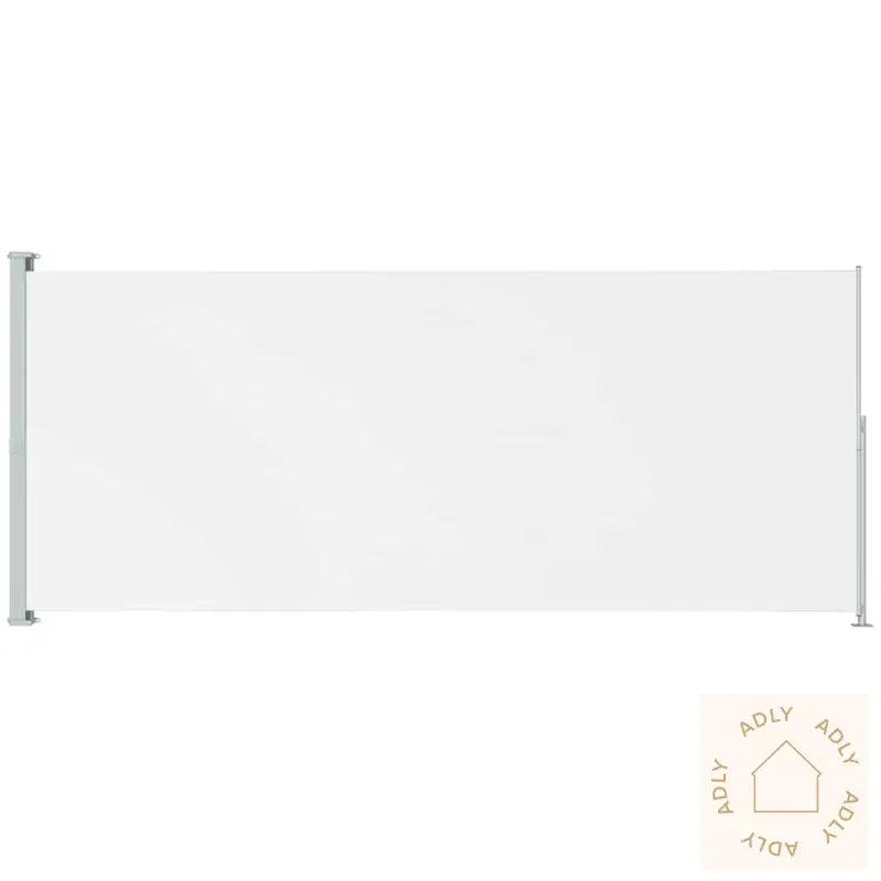 Uttrekkbar Sidemarkise 180X500 Cm Kremhvit
