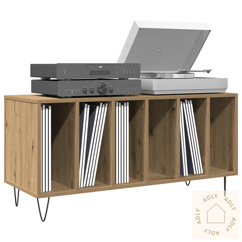Rekordskap Gammelt Tre 100X38X48 Cm Konstruert Tre