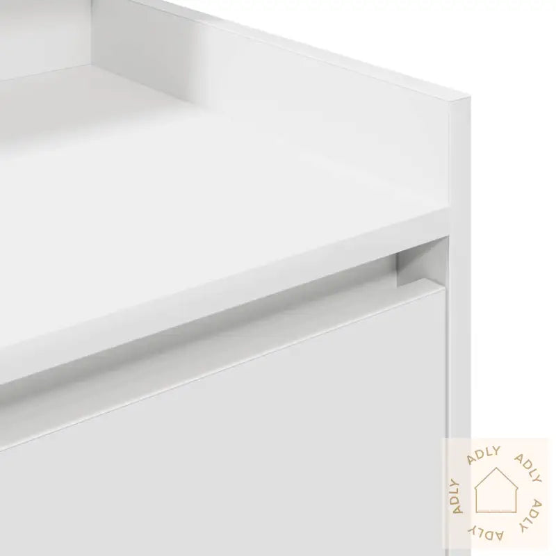 Nattskap Med 2 Skuffer 2 Stk Hvit 38X34X80 Cm