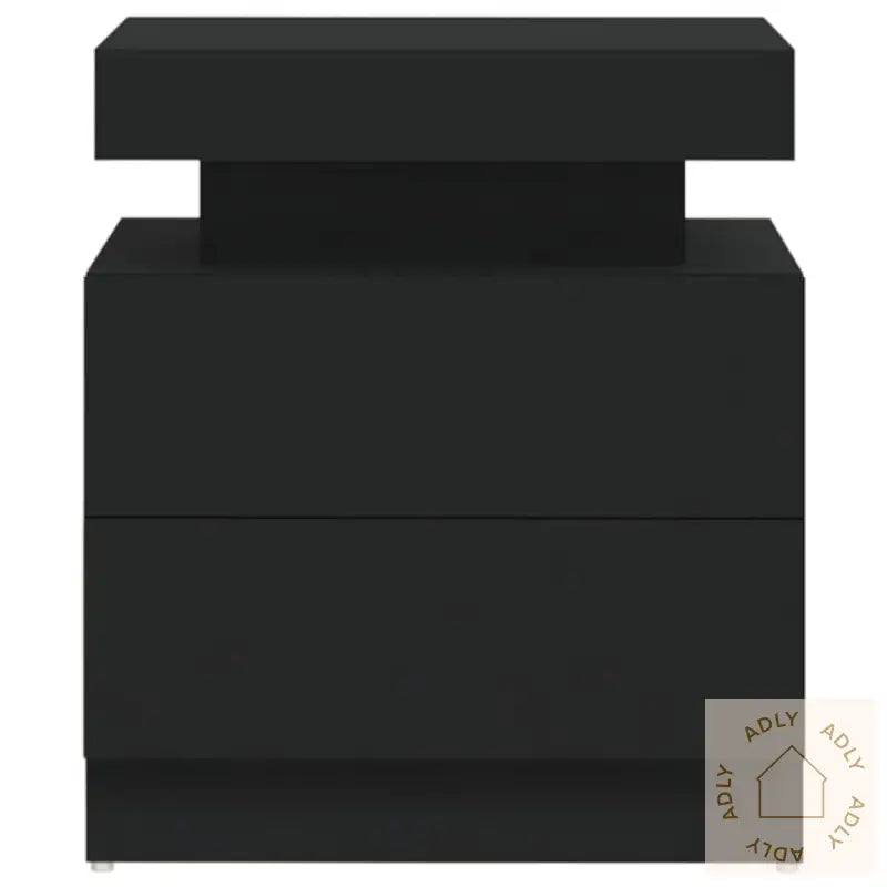 Nattbord Svart 45X35X52 Cm Konstruert Tre