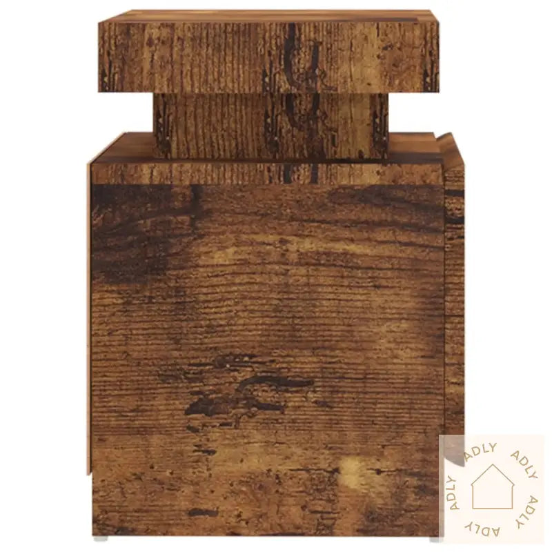 Nattbord Røkt Eik 45X35X52 Cm Sponplate
