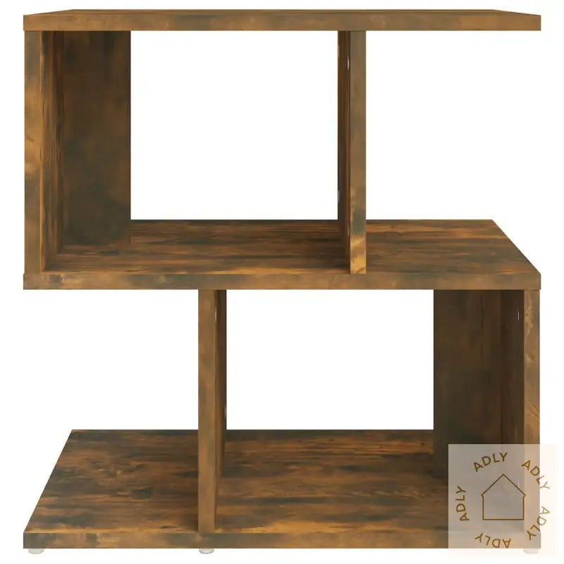 Nattbord 2 Stk Røkt Eik 50X30X51,5 Cm Konstruert Tre