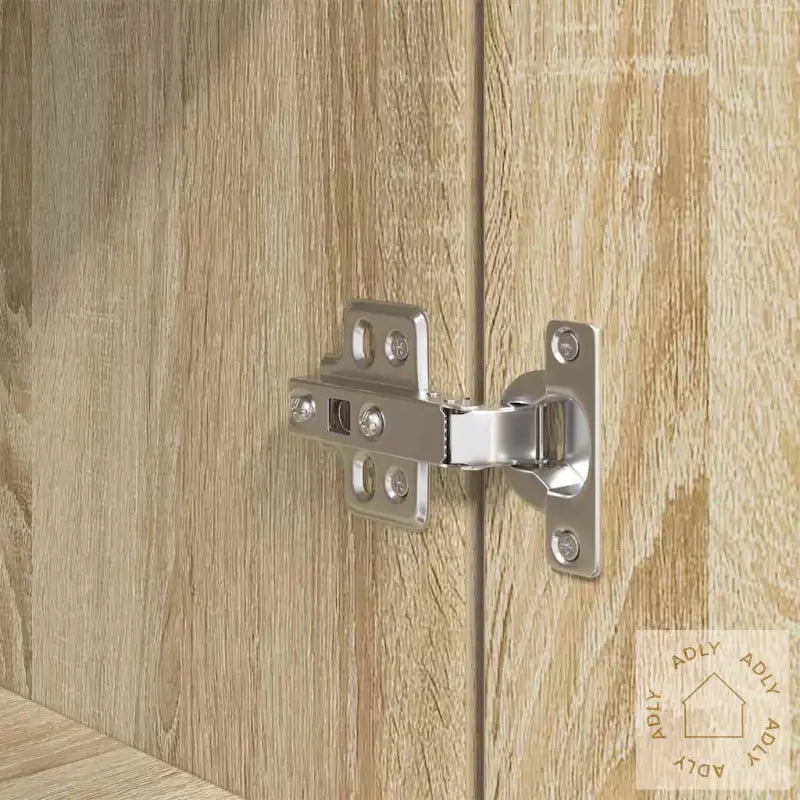 Nattbord 2 Stk Sonoma Eik 39X35X65 Cm Konstruert Tre