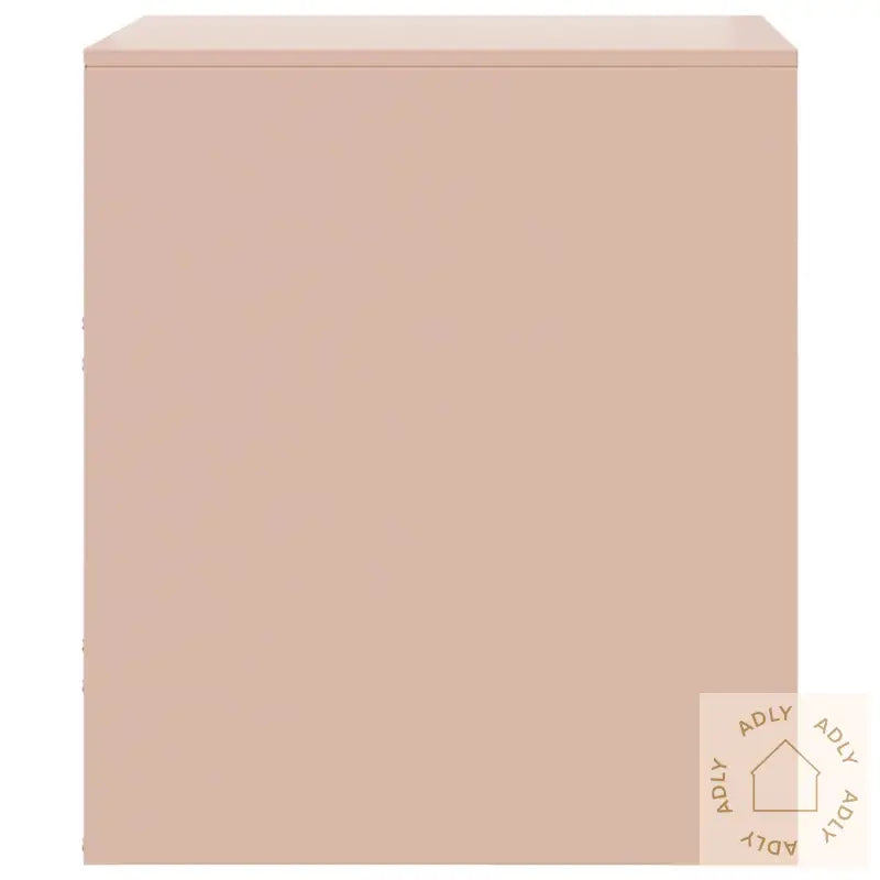 Nattbord Rosa 34,5X39X44 Cm Stål