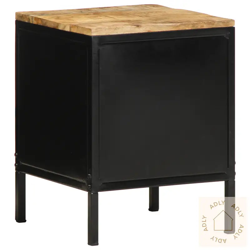 Nattbord 30X30X40 Cm Massiv Tre Grovt Mangotre