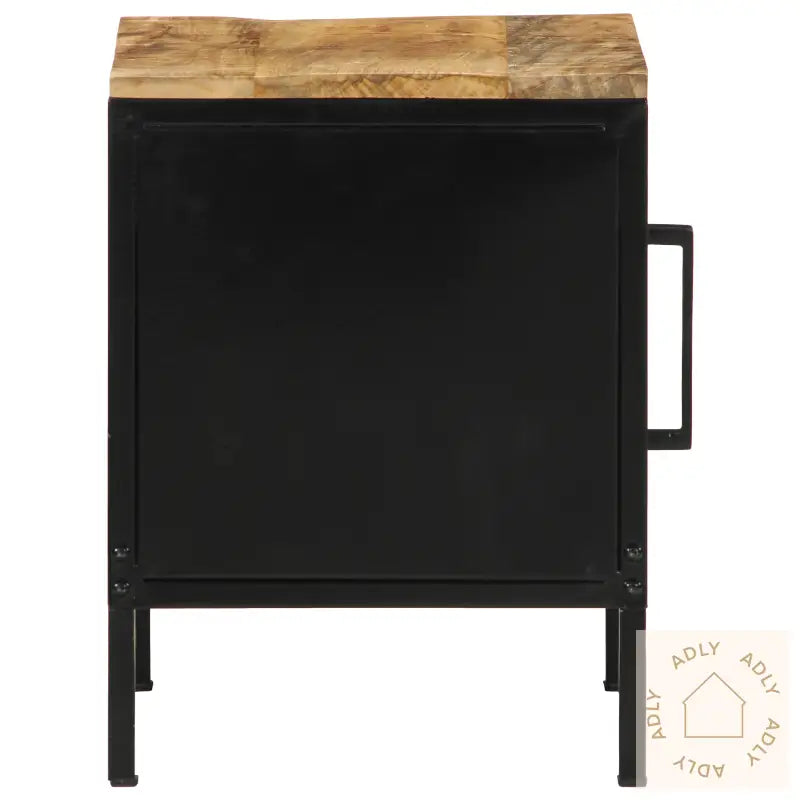 Nattbord 30X30X40 Cm Massiv Tre Grovt Mangotre