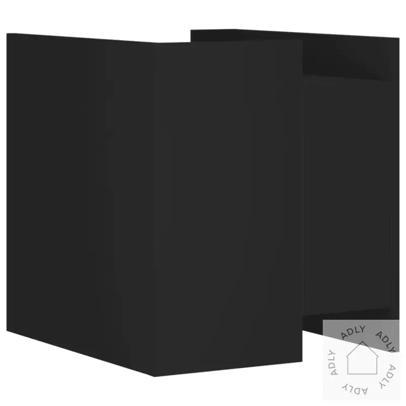 Nattbord Svart 45X50X50 Cm Konstruert Tre