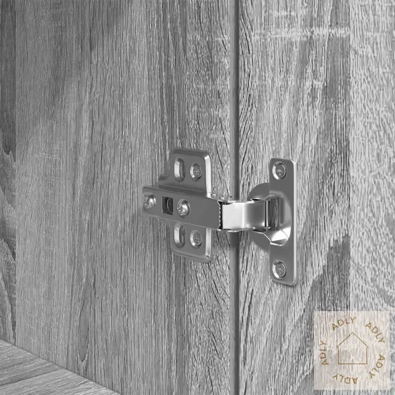 Nattbord Grå Sonoma 39X35X125 Cm Konstruert Tre