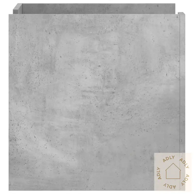 Nattbord Betonggrå 45X50X50 Cm Konstruert Tre