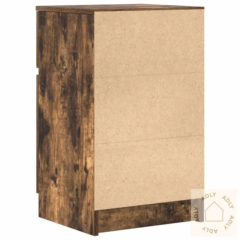 Nattbord Sonoma Eik 39X35X65 Cm Konstruert Tre