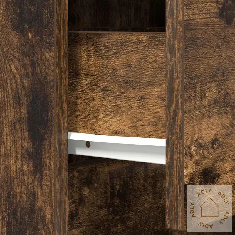 Nattbord Sonoma Eik 39X35X65 Cm Konstruert Tre