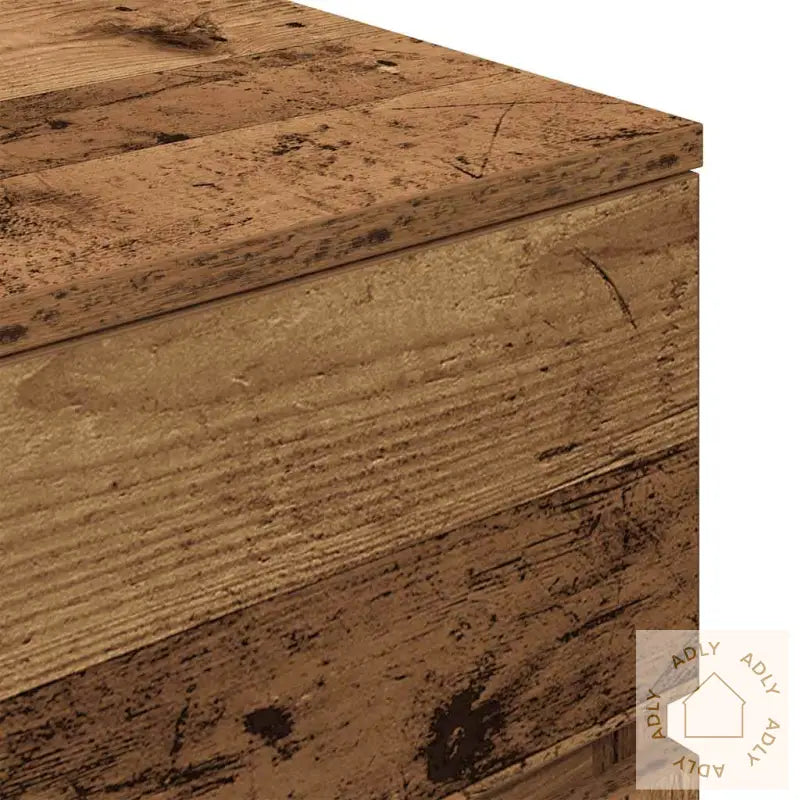 Nattbord 2 Stk Gammelt Tre 39X35X65 Cm Konstruert Tre