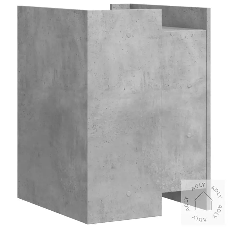 Nattbord Betonggrå 45X50X65 Cm Konstruert Tre