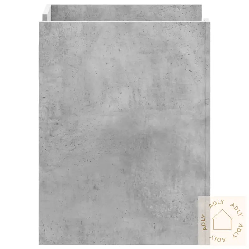 Nattbord Betonggrå 45X50X65 Cm Konstruert Tre