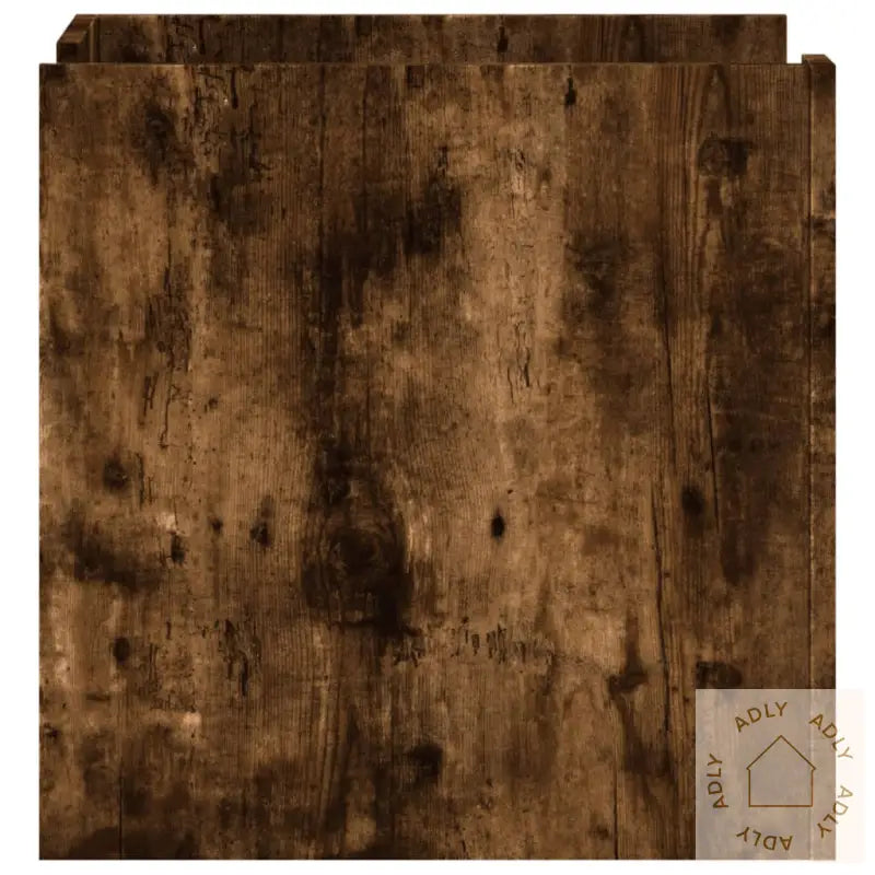 Nattbord Røkt Eik 45X50X50 Cm Konstruert Tre