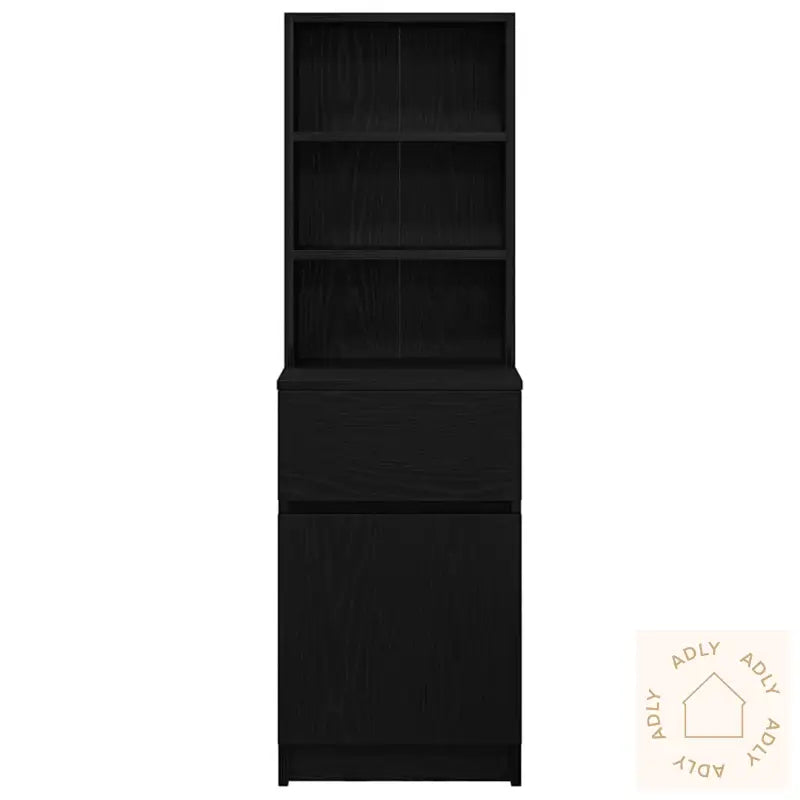 Nattbord Svart 39X35X125 Cm Konstruert Tre