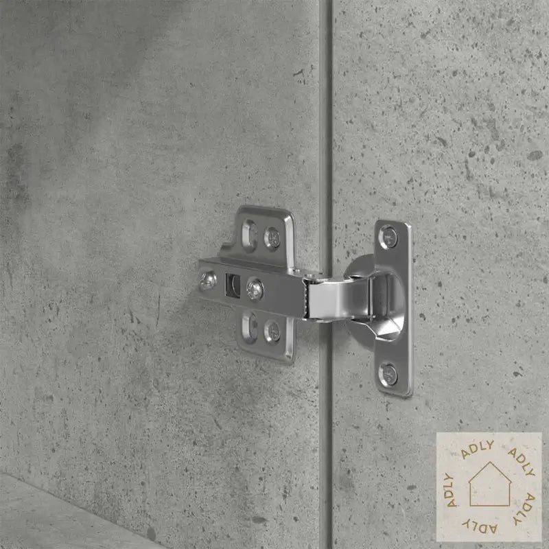 Nattbord 2 Stk Betonggrå 39X35X65 Cm Konstruert Tre