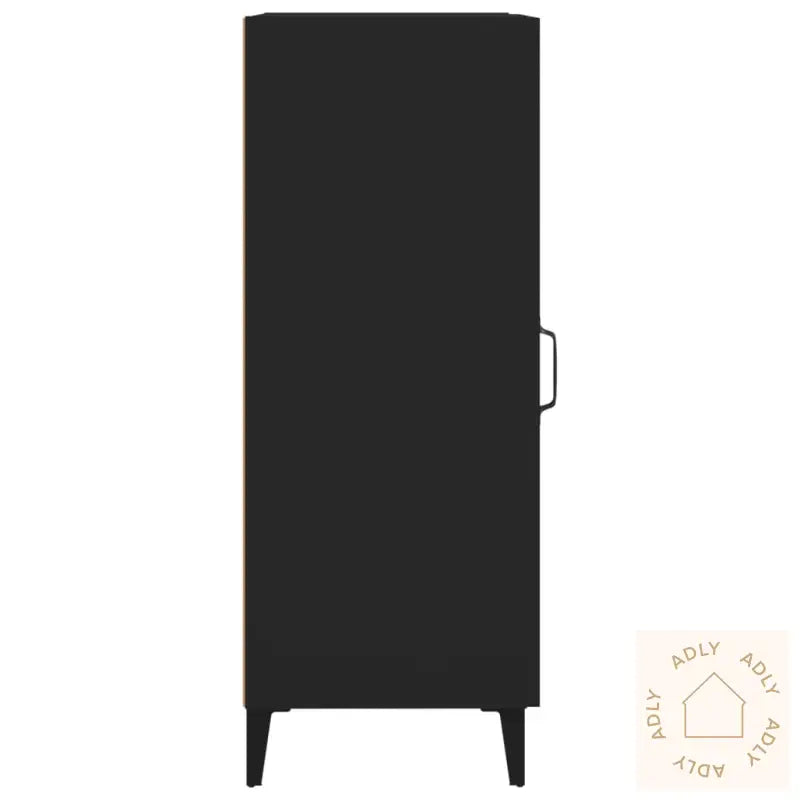 Skjenk Svart 34,5X34X90 Cm Konstruert Tre