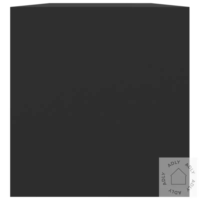Oppbevaringsboks Lp Svart 71X34X36 Cm Konstruert Tre