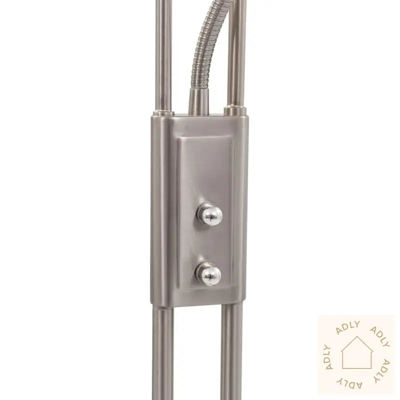 Stående Lampe 18 W Sølv 180 Cm Dimbar