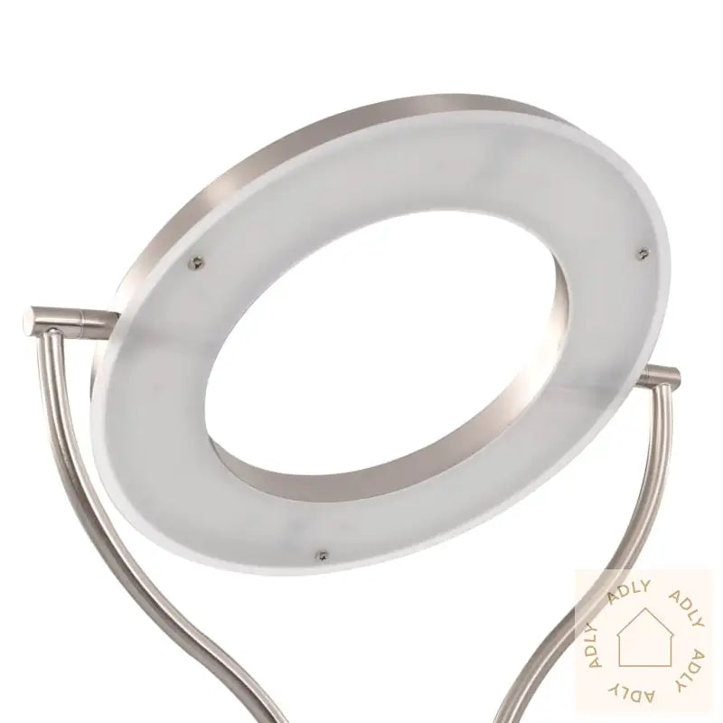 Stående Lampe 18 W Sølv 180 Cm Dimbar